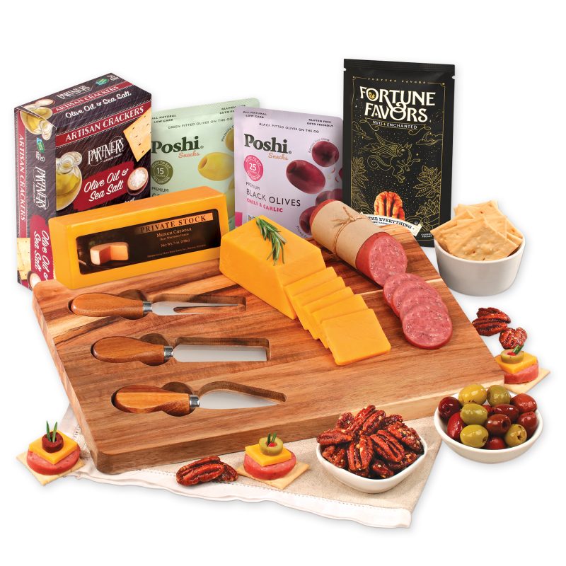 Custom Sophisticated Service Charcuterie Board - 1